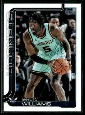 2025-26 Topps #70 Mark Williams Base Charlotte Hornets - Basketball Card Single