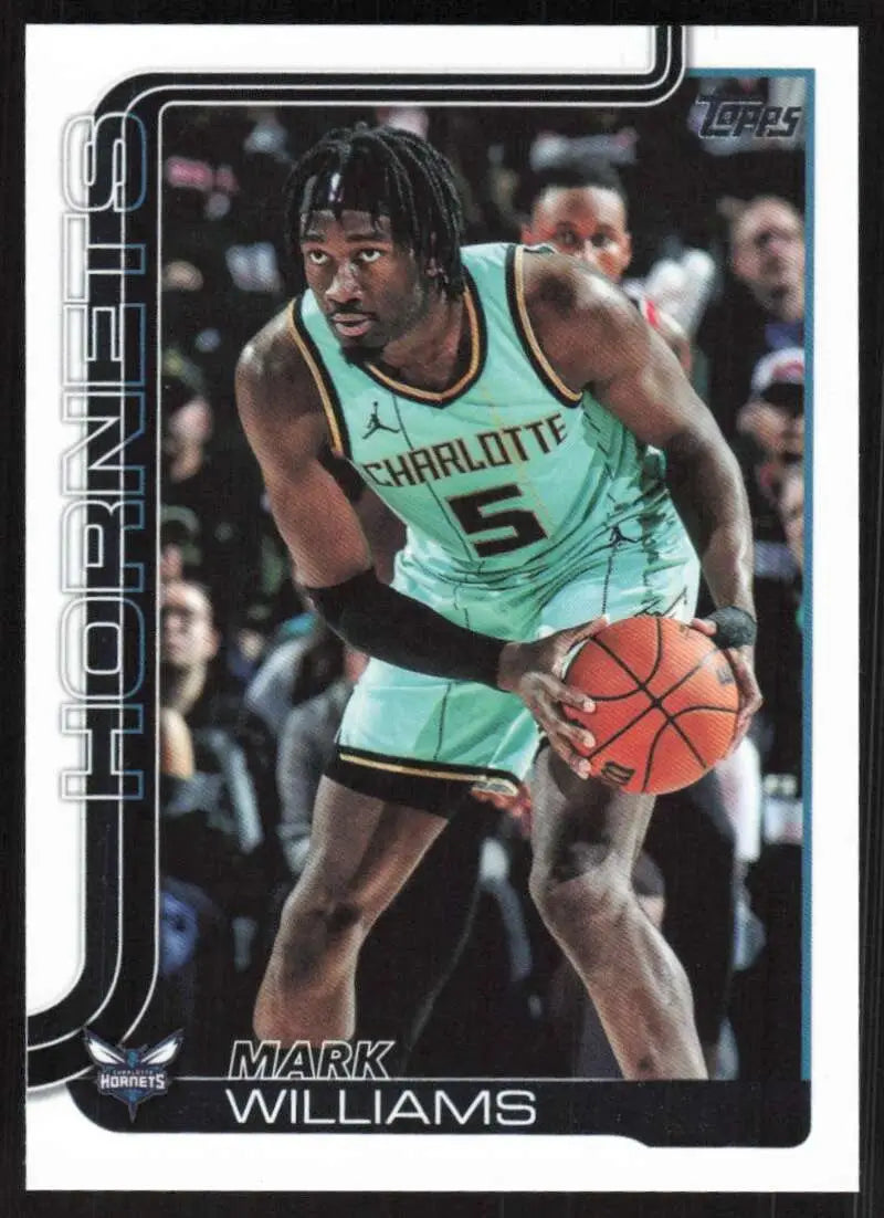 2025-26 Topps #70 Mark Williams NM-MT Charlotte Hornets Basketball Card - Basketball Card Single