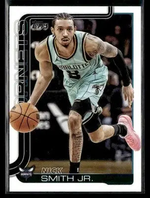 2025-26 Topps #72 Nick Smith Jr. Base Charlotte Hornets