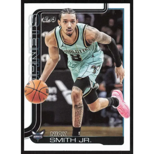 2025-26 Topps #72 Nick Smith Jr. NM-MT Charlotte Hornets Basketball Card