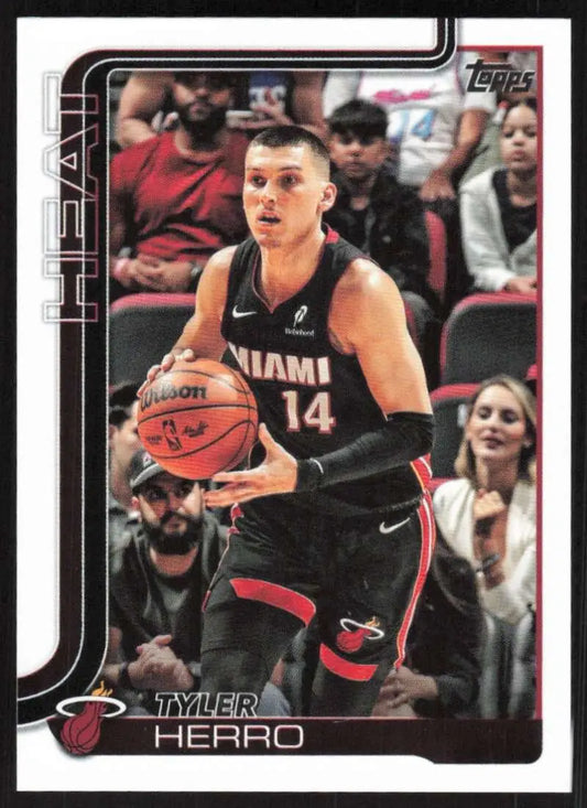 2025-26 Topps #73 Tyler Herro NM-MT Miami Heat Basketball Card - Basketball Card Single