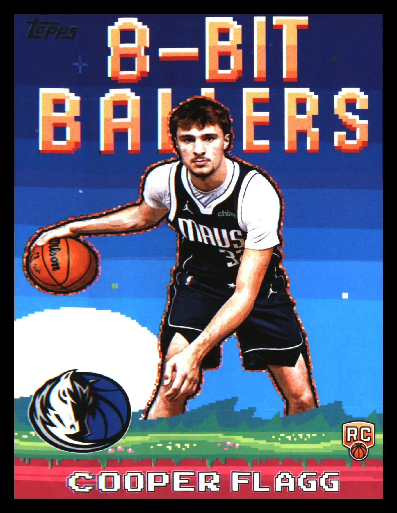 2025-26 Topps 8-Bit Ballers #8B-31 Cooper Flagg - Basketball Card Single