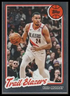 2025-26 Topps #80BK-11 Kris Murray 1980-81 Topps Basketball