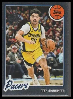 2025-26 Topps #80BK-16 Ben Sheppard 1980-81 Topps Basketball