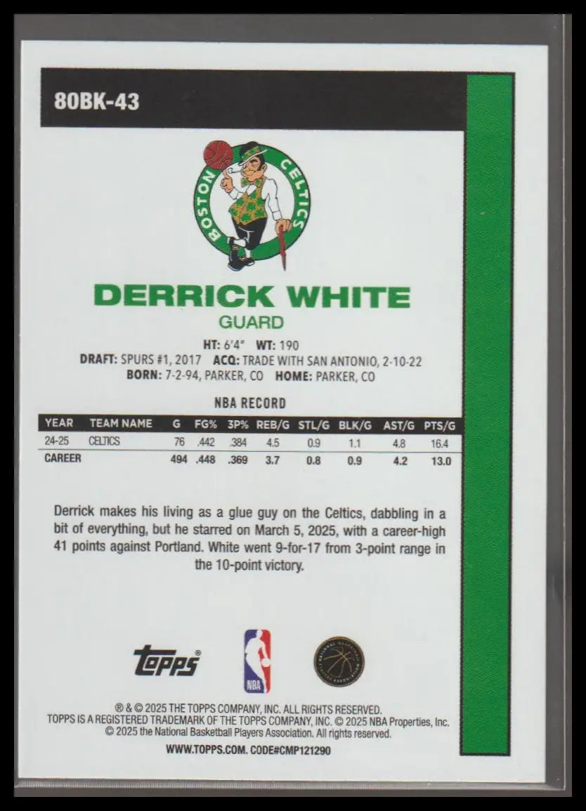 2025-26 Topps #80BK-20 Colby Jones 1980-81 Topps Basketball - Basketball Card Single