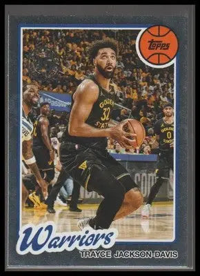 2025-26 Topps #80BK-22 Trayce Jackson-Davis 1980-81 Topps Basketball