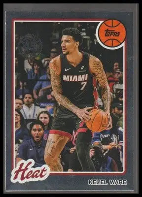 2025-26 Topps #80BK-27 Kel’el Ware 1980-81 Topps Basketball