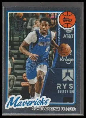 2025-26 Topps #80BK-47 Olivier-Maxence Prosper 1980-81 Topps Basketball