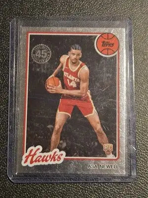 2025-26 Topps #80BK-69 Asa Newell 1980-81 Topps Basketball - Basketball Card Single