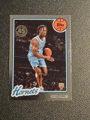 2025-26 Topps #80BK-76 Sion James 1980-81 Topps Basketball - Basketball Card Single