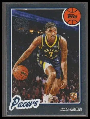 2025-26 Topps #80BK-81 Kam Jones 1980-81 Topps Basketball
