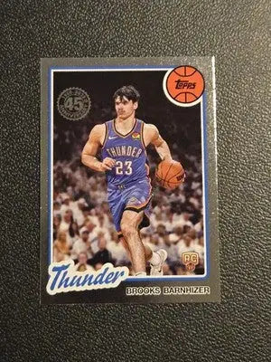 2025-26 Topps #80BK-87 Brooks Barnhizer 1980-81 Topps Basketball - Basketball Card Single