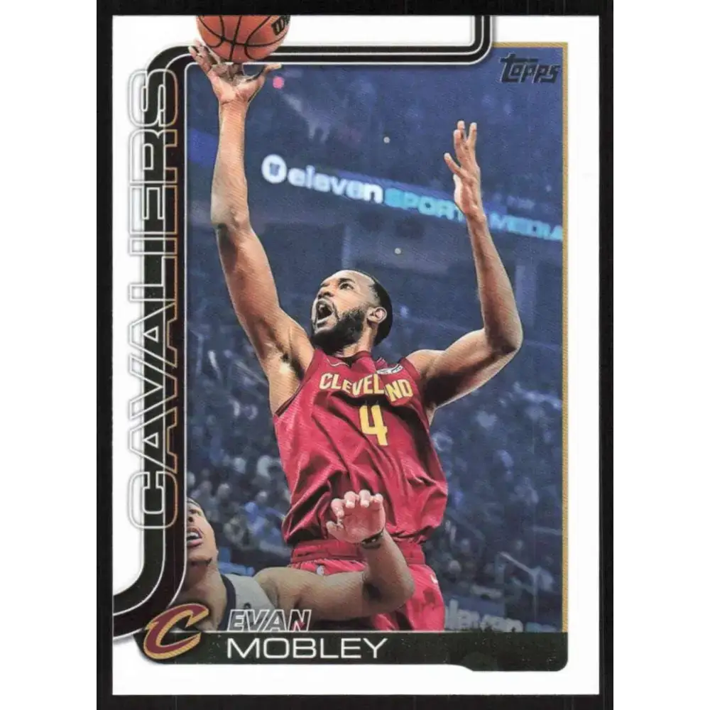 2025-26 Topps #82 Evan Mobley NM-MT Cleveland Cavaliers Basketball Card - Basketball Card Single