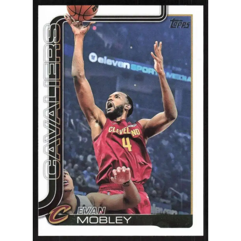 2025-26 Topps #82 Evan Mobley NM-MT Cleveland Cavaliers Basketball Card - Basketball Card Single