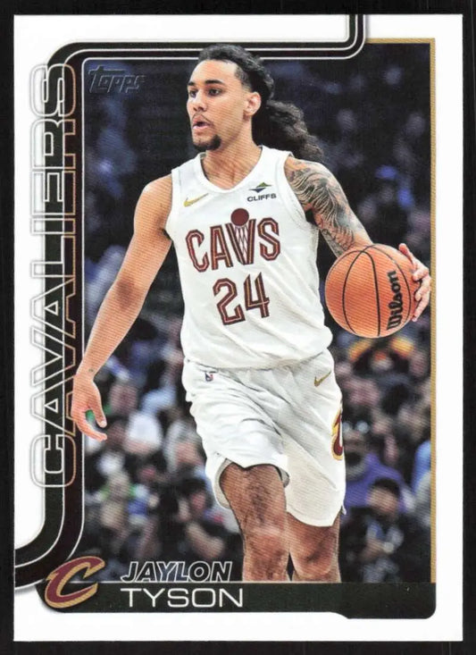 2025-26 Topps #86 Jaylon Tyson NM-MT Cleveland Cavaliers Basketball Card - Basketball Card Single