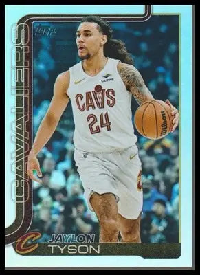 2025-26 Topps #86 Jaylon Tyson Rainbow Foilboard