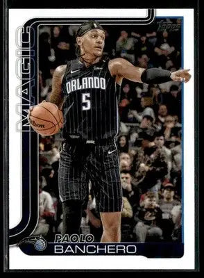 2025-26 Topps #87 Paolo Banchero - Basketball Card Single
