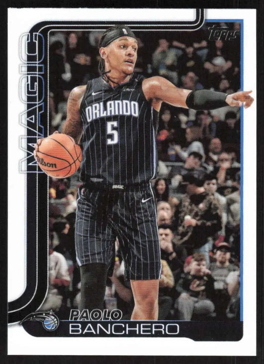 2025-26 Topps #87 Paolo Banchero NM-MT Orlando Magic Basketball Card - Basketball Card Single