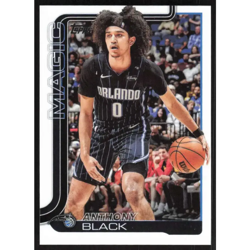 2025-26 Topps #89 Anthony Black NM-MT Orlando Magic Basketball Card - Basketball Card Single