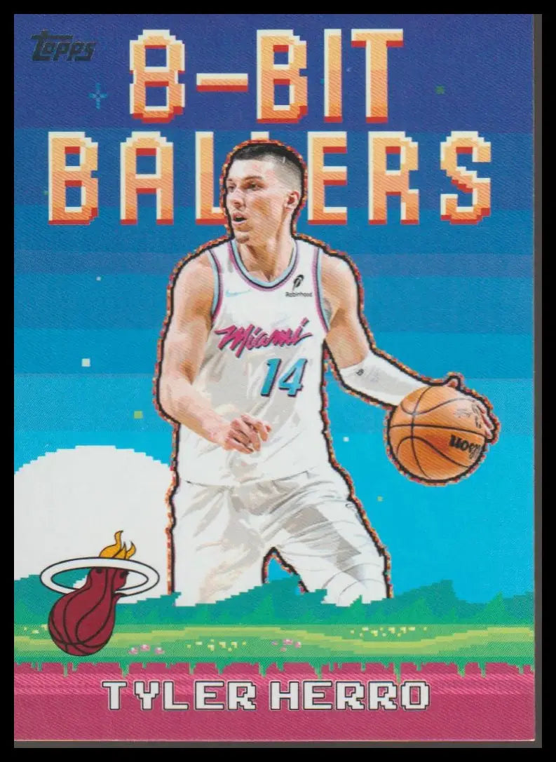 2025-26 Topps #8B-19 LeBron James 8-Bit Ballers - Basketball Card Single