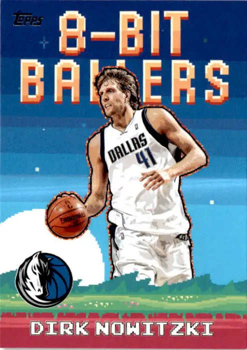 2025-26 Topps #8B-22 Dirk Nowitzki 8-Bit Ballers - Basketball Card Single