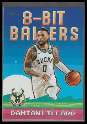 2025-26 Topps #8B-7 Paul George 8-Bit Ballers - Basketball Card Single