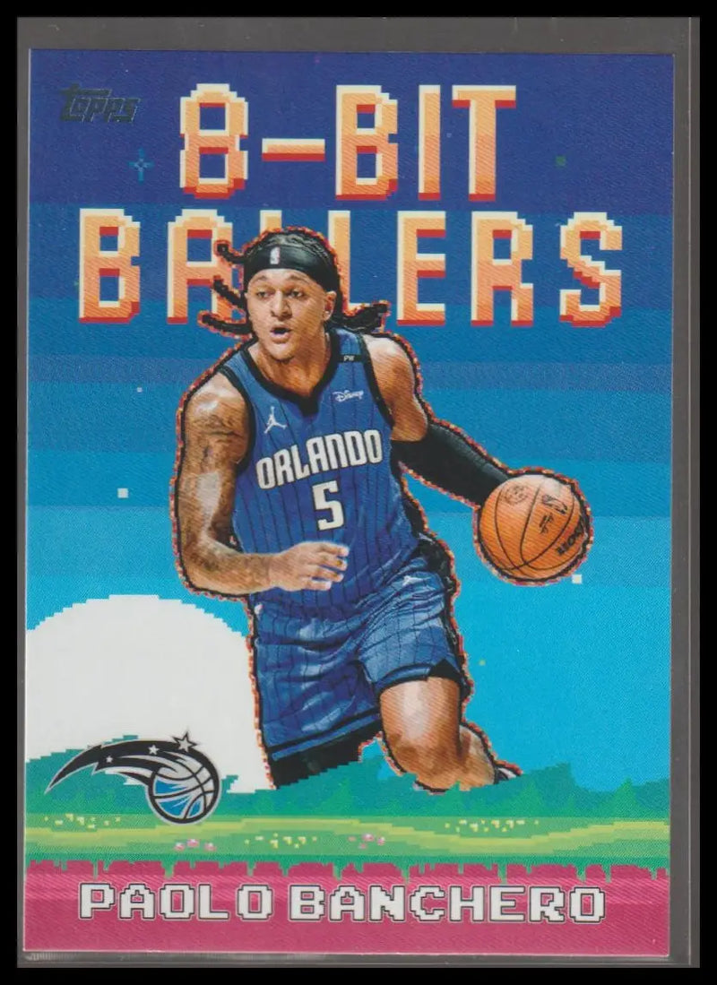 2025-26 Topps #8B-8 Damian Lillard 8-Bit Ballers - Basketball Card Single