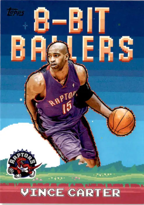 2025-26 Topps #8B-26 Vince Carter 8-Bit Ballers - Basketball Card Single