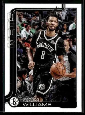 2025-26 Topps #9 Ziaire Williams - Basketball Card Single
