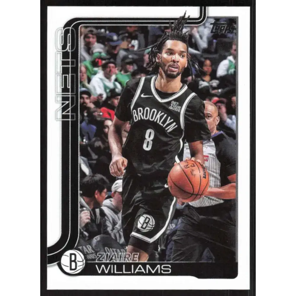 2025-26 Topps #9 Ziaire Williams NM-MT Brooklyn Nets Basketball Card