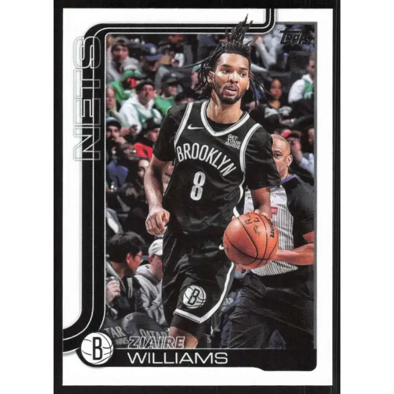 2025-26 Topps #9 Ziaire Williams NM-MT Brooklyn Nets Basketball Card