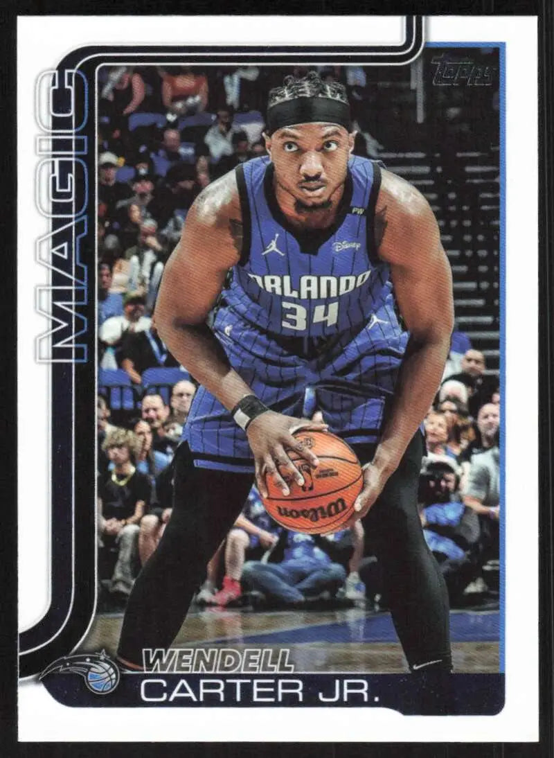 2025-26 Topps #90 Wendell Carter Jr. NM-MT Orlando Magic Basketball Card - Basketball Card Single