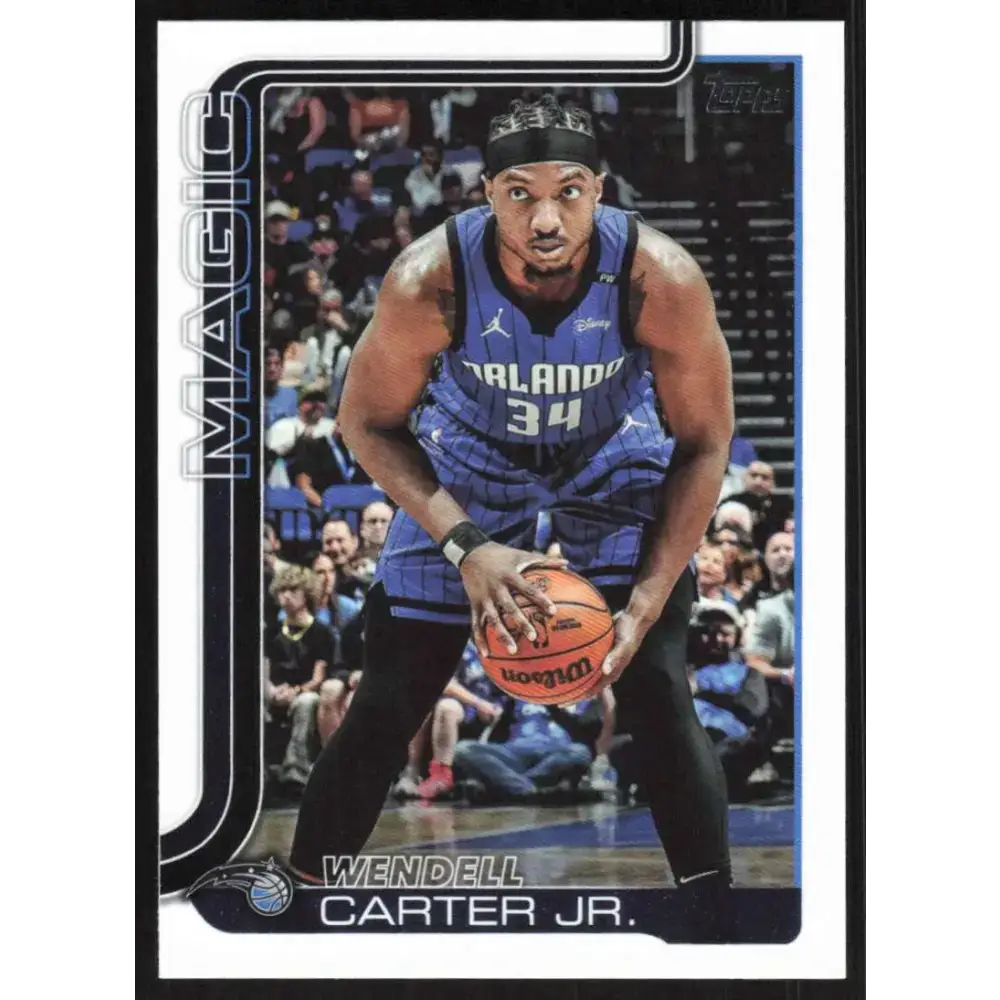 2025-26 Topps #90 Wendell Carter Jr. NM-MT Orlando Magic Basketball Card - Basketball Card Single