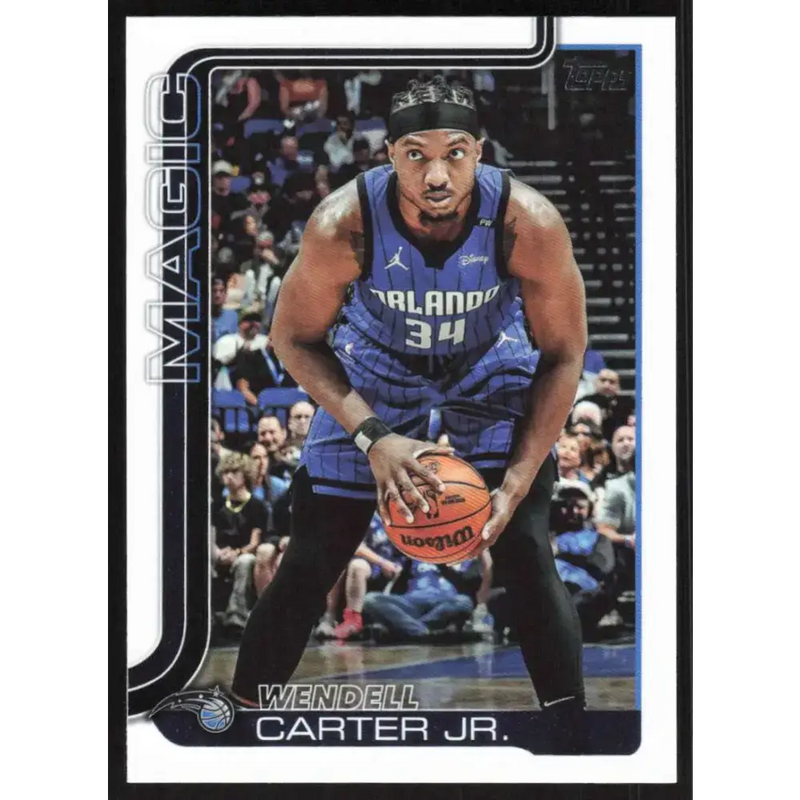 2025-26 Topps #90 Wendell Carter Jr. NM-MT Orlando Magic Basketball Card - Basketball Card Single