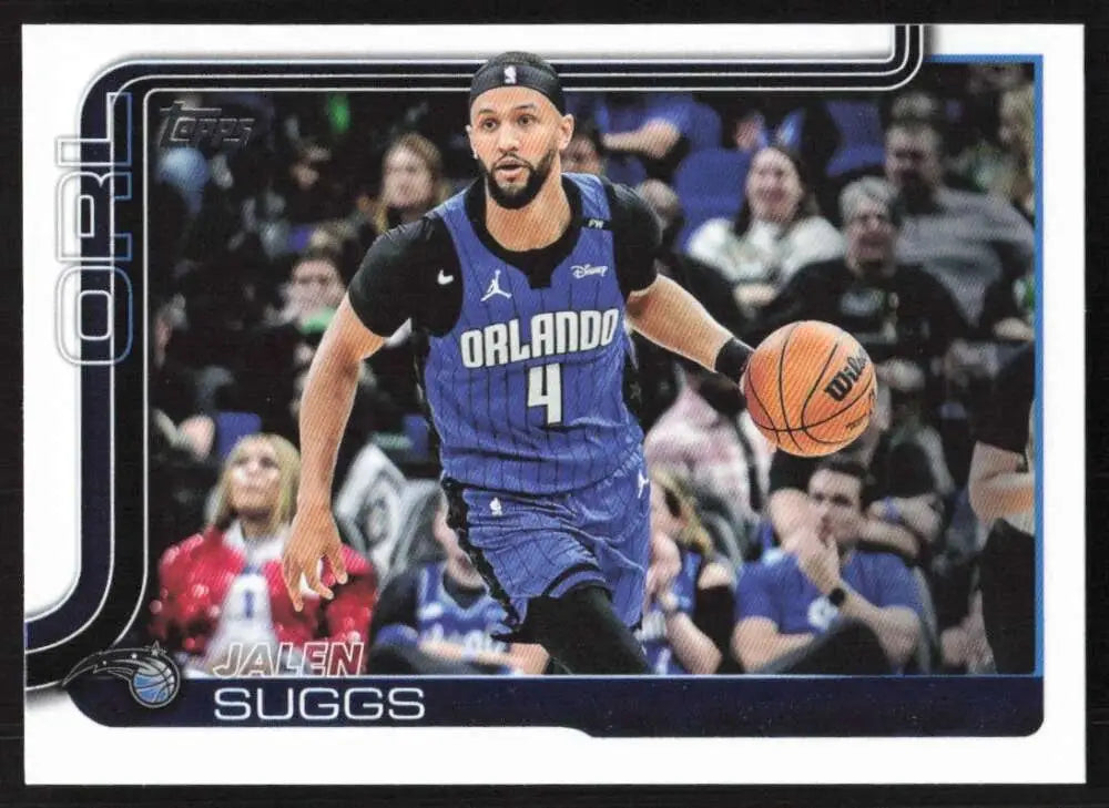 2025-26 Topps #92 Jalen Suggs NM-MT Orlando Magic Basketball Card - Basketball Card Single