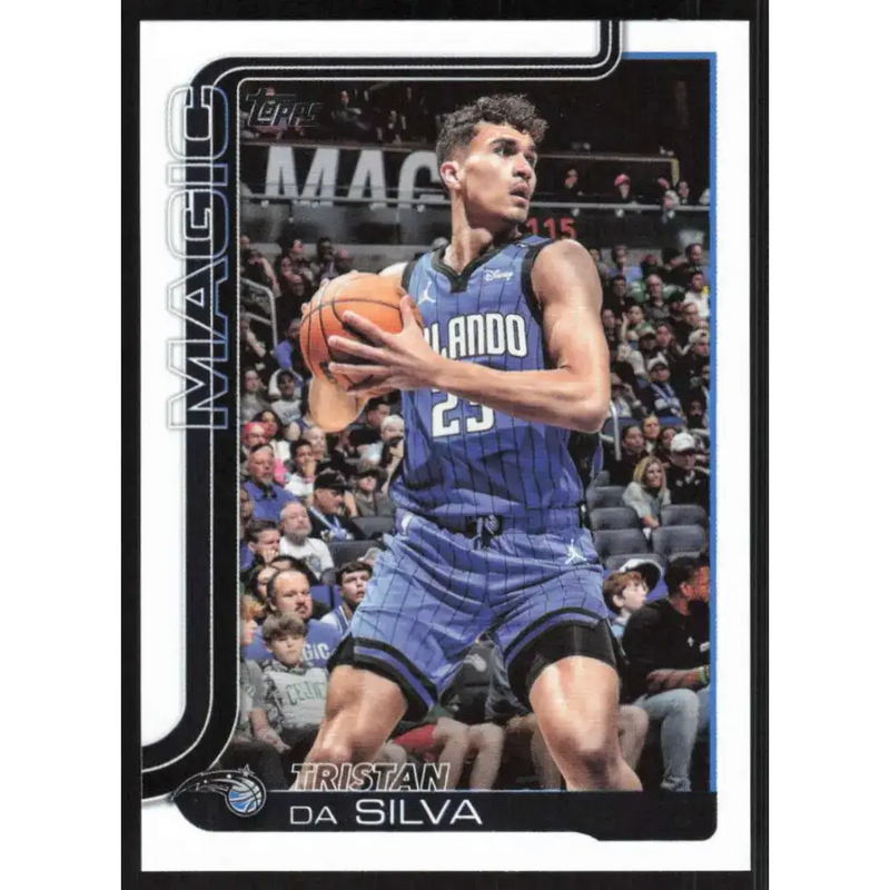 2025-26 Topps #93 Tristan da Silva NM-MT Orlando Magic Basketball Card - Basketball Card Single