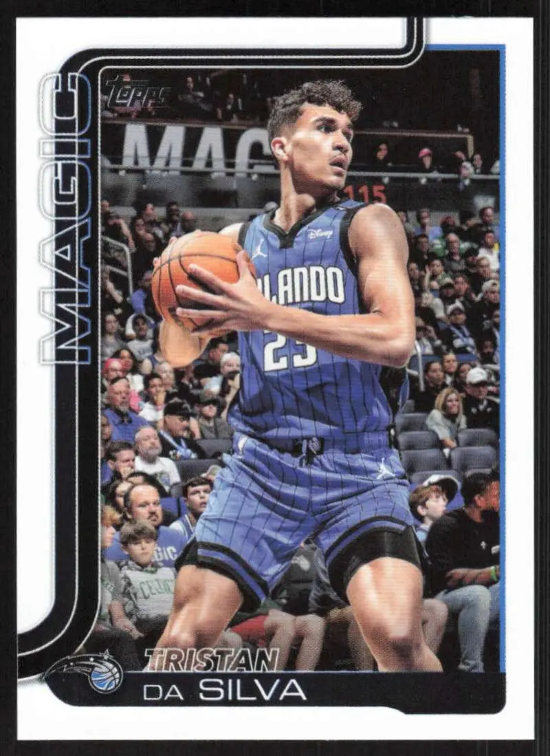 2025-26 Topps #93 Tristan da Silva NM-MT Orlando Magic Basketball Card - Basketball Card Single