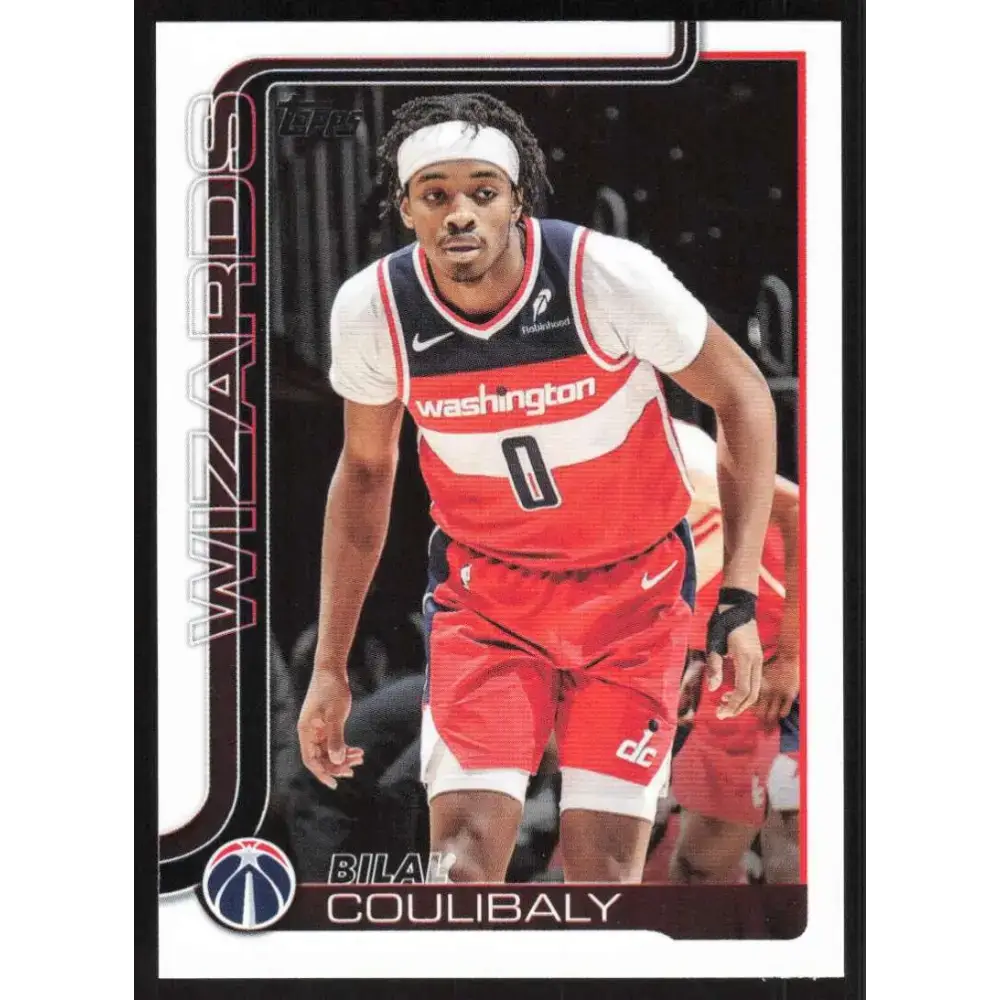 2025-26 Topps #95 Bilal Coulibaly NM-MT Washington Wizards Basketball Card - Basketball Card Single