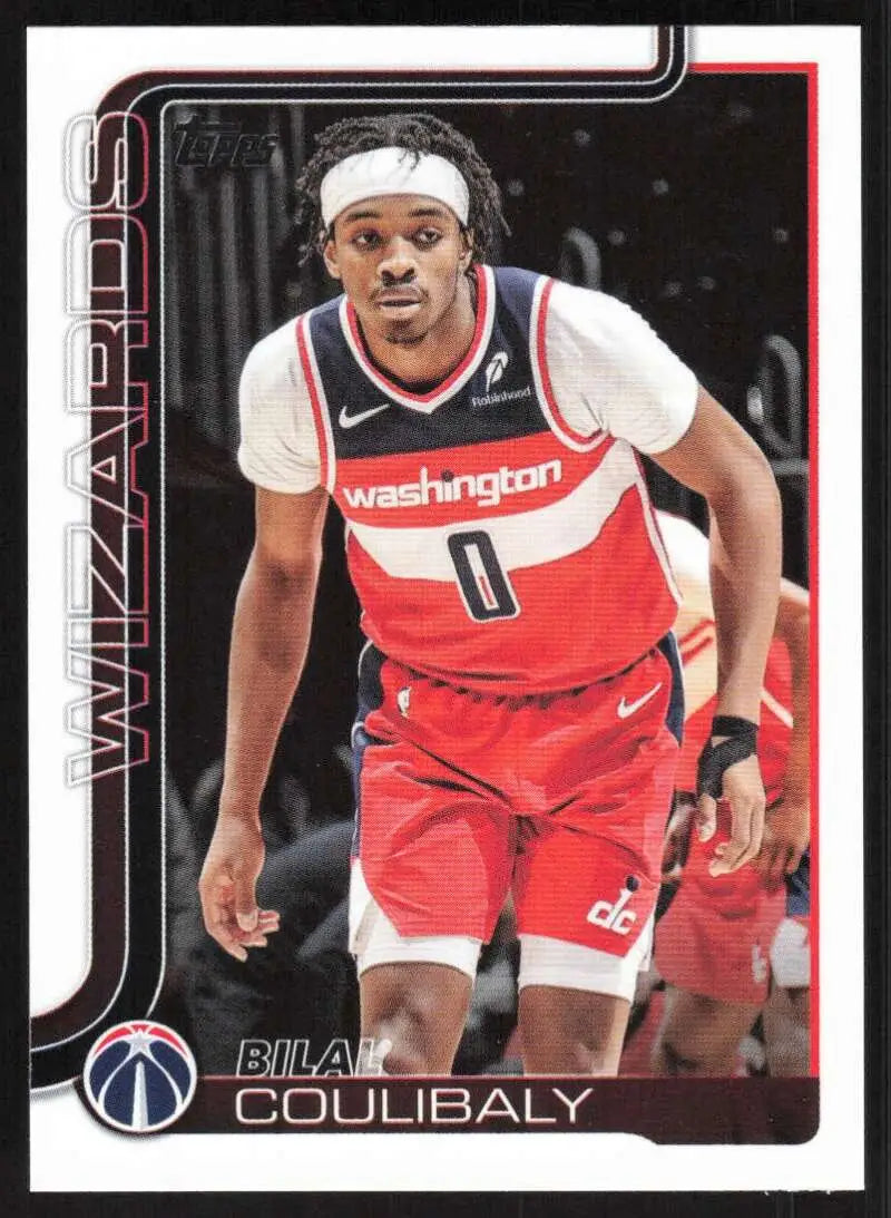 2025-26 Topps #95 Bilal Coulibaly NM-MT Washington Wizards Basketball Card - Basketball Card Single