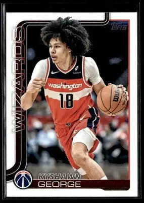 2025-26 Topps #98 Kyshawn George - Basketball Card Single