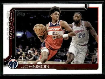 2025-26 Topps #99 AJ Johnson - Basketball Card Single