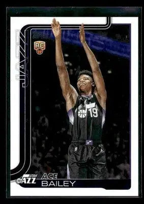 2025-26 Topps Ace Bailey #205 RC Utah Jazz