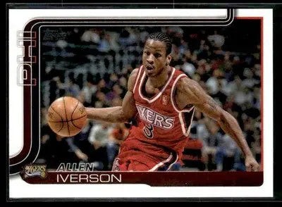 2025-26 Topps Allen Iverson #253 Base Philadelphia 76ers
