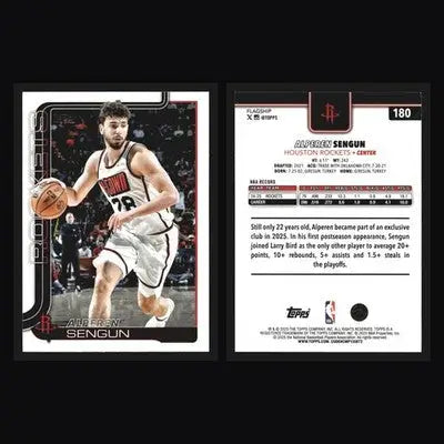 2025-26 Topps Alperen Sengun #180 Houston Rockets - Basketball Card Single