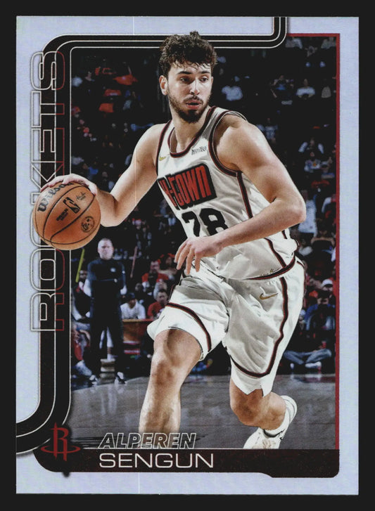 2025-26 Topps Alperen Sengun #180 Rainbow Foilboard Houston Rockets - Basketball Card Single
