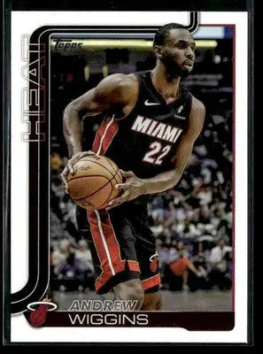 2025-26 Topps Andrew Wiggins #77 Base Miami Heat