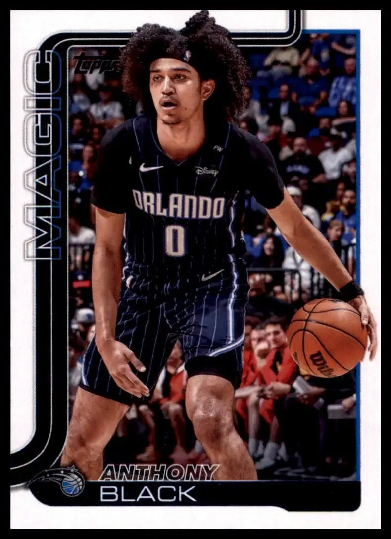 2025-26 Topps Anthony Black #89 Orlando Magic Basketball Card NBA Sports - Basketball Card Single
