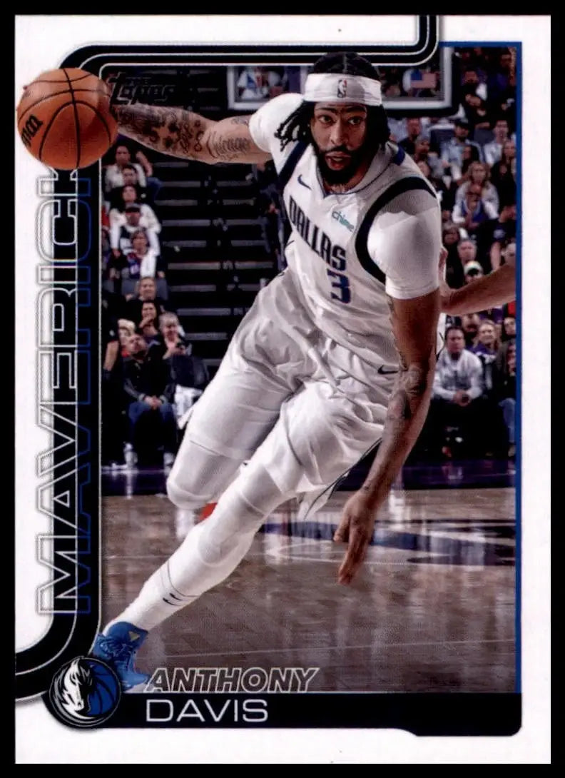 2025-26 Topps Anthony Davis #169 Dallas Mavericks Basketball Card NBA Sports - Trading Cards