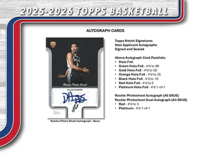 2025-26 Topps Basketball 7-Pack Blaster Box | Columbia Sports Cards - Sports Card Hobby Boxes