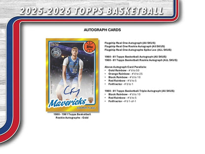 2025-26 Topps Basketball 7-Pack Blaster Box | Columbia Sports Cards - Sports Card Hobby Boxes